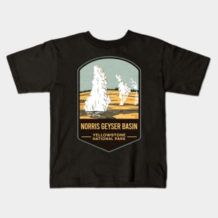 Norris Geyser Basin Yellowstone National Park Kids T-Shirt